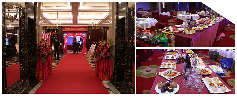 圣元電器年會準備的美味點心