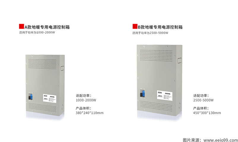 圣元地暖電源控制箱AB款設(shè)計