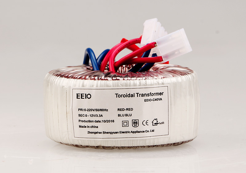 環(huán)形變壓器40W,可量身定制 [輸出帶恢復溫控保護]